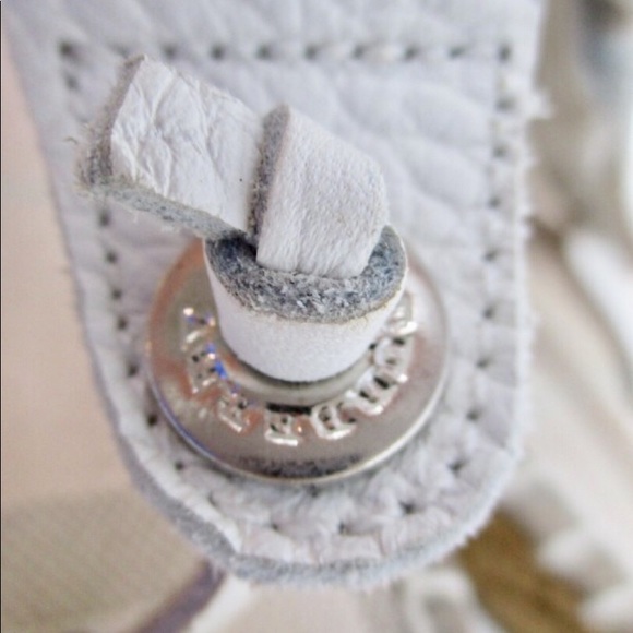 🌟HP🌟Burberry White Nova Check Espadrille Thong 9
